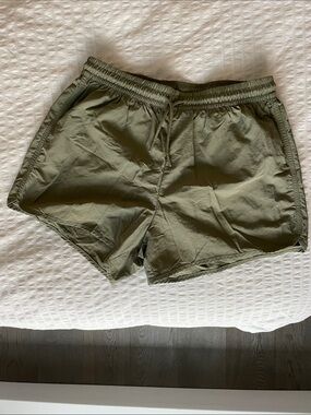 Weekday Olive Green Men’s Swim Trunks